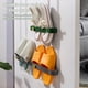 thumbnail image 4 of Naiovety Pantuflas Rack Montaje en pared Aseo Zapatos Titular Organizador de almacenamiento Verde Type2 NO2, 4 of 6