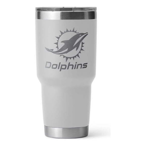 Vaso Térmico Acero inoxidable WAALS Delfines 30oz Blanco
