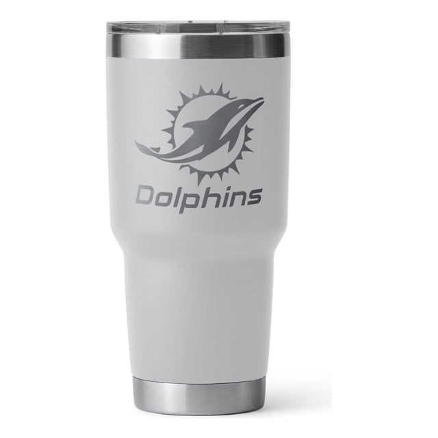 Vaso Térmico Acero inoxidable WAALS Delfines 30oz Blanco