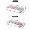 thumbnail image 2 of QLFSCXG Holder Tray Storage Refrigerator Fridge Eggs Box Case Container Plastic Home Kitchen, 2 of 2
