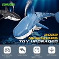 thumbnail image 3 of Smart Rc Shark Whale Spray Water Toy Remote Controlled Boat Ship Submarine Robots Fish Electric Toys For Kids Boys Baby Children Remote Control Cars &, 3 of 5