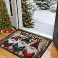 thumbnail image 4 of Christmas Doormat, Absorbent Non-Slip Entryway Mat for Front Door Bathroom Kitchen, Holiday Welcome Carpet with Festive Design, Indoor Outdoor Use E, 4 of 6