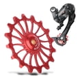 thumbnail image 4 of Tbest Guide Wheel Wear Resistant Bike Derailleur Pulley Lightweight And Practical Flexible Rotation Aluminium Alloy For Bicycles Road Bike Mountain Road Bicycle Bike, 4 of 8