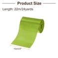 thumbnail image 2 of Uxcell 4 Inches x 24 Yards Grass Green Satin Ribbon for Gift Decoration, Polyester, 2 of 5