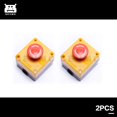 thumbnail image 3 of DEVMO 2PCS Red Mushroom Emergency Stop Shut Off Push Button Switch NO + NC 22mm CNC, 3 of 4