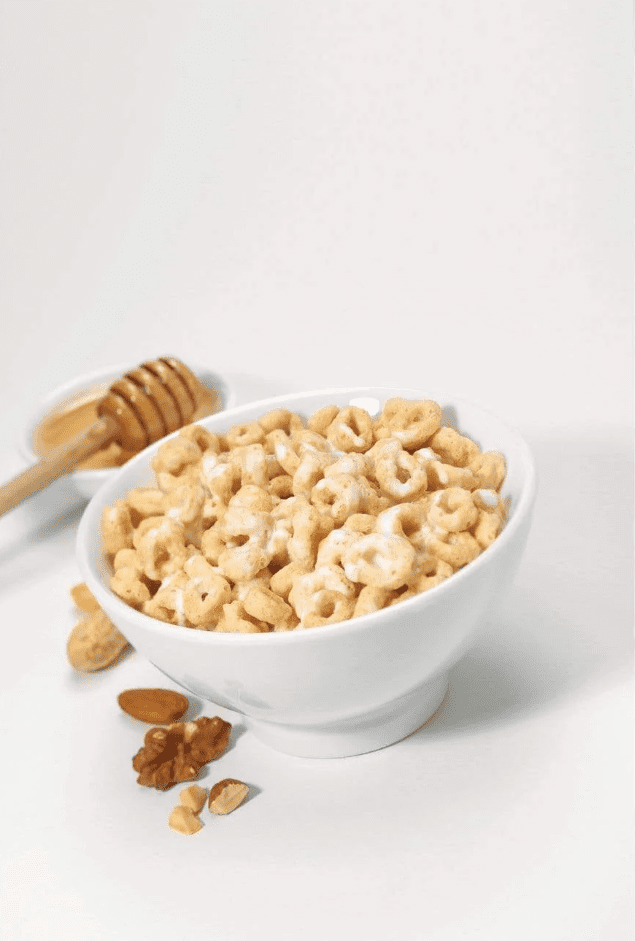 ProtiDiet Honey Nut Cereal - High Protein, Low Calorie, High Fiber - 4 Pack