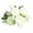 A001- a, variant on Artificial Persian Rose Bouquet with 5 Large Blooms and 4 Buds, 12.6 Inches, Light Pink, for Wedding Table Decor, Faux Flower Arrangement