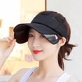 thumbnail image 4 of Pare-soleil Chapeau Été Pare-Soleil Chapeau de Tennis Chapeau de Sport d'Été Pare-Soleil Femmes Réglable avec Bord Rétractable Protection UV Plage Tennis Chapeau de Sport, 4 of 6