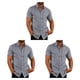 thumbnail image 4 of Sonducket Camisa de verano para hombre de viaje para banquetes, camisas de manga corta con botones y cuello vuelto, ropa de poliéster, regalo de Type1 NO1, 4 of 6