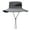 Dark Gray, variant on Cheers.US Sun Hat for Men/Women, Waterproof Wide Birm Bucket Hat UV Protection Hat for Fishing Hiking Garden Beach