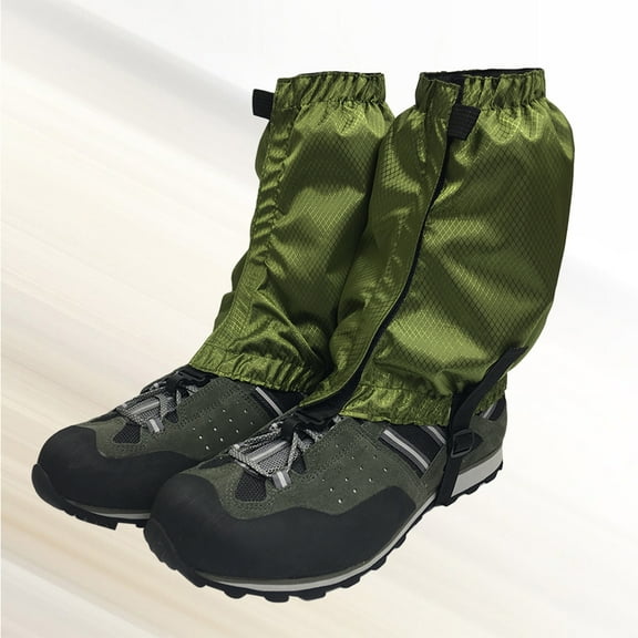 Worgeous 1 Pair Running Gaiters Men in Dark Green Oxford Cloth