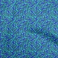 thumbnail image 1 of oneOone Polyester Spandex Medium Blue Fabric Abstracts Craft Projects Decor Fabric Printed By The Yard 56 Inch Wide, 1 of 5
