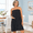 Black-Small-Medium, variant on Black Small-Medium Soft Adjustable Snap Closure Shower Wrap Robe Towel