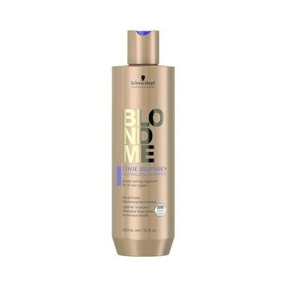 Schwarzkopf BlondMe Cool Blondes Neutralizing Shampoo, 300mL