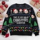 thumbnail image 5 of Suéteres de punto navideños feos con personajes/mascotas personalizados y fotos personalizadas, jerséis de regalo de Navidad, tops para parejas, fiestas, unisex, informales, 12, 5 of 5