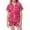 t#108Hot Pink253, variant on CAIVO Child Outfit Sets Kids Cartoon Printed Button Down Lapel Short Sleeve Summer Shirt Tops Shorts Comfortable Sleep Boys Girls Soft Home Everyday Relaxed Fit Clothes Sets