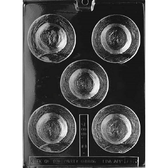 Grandmama's Goodies D016 Straw Bonnet Chocolate Candy Soap Mold with Exclusive Molding Instructions