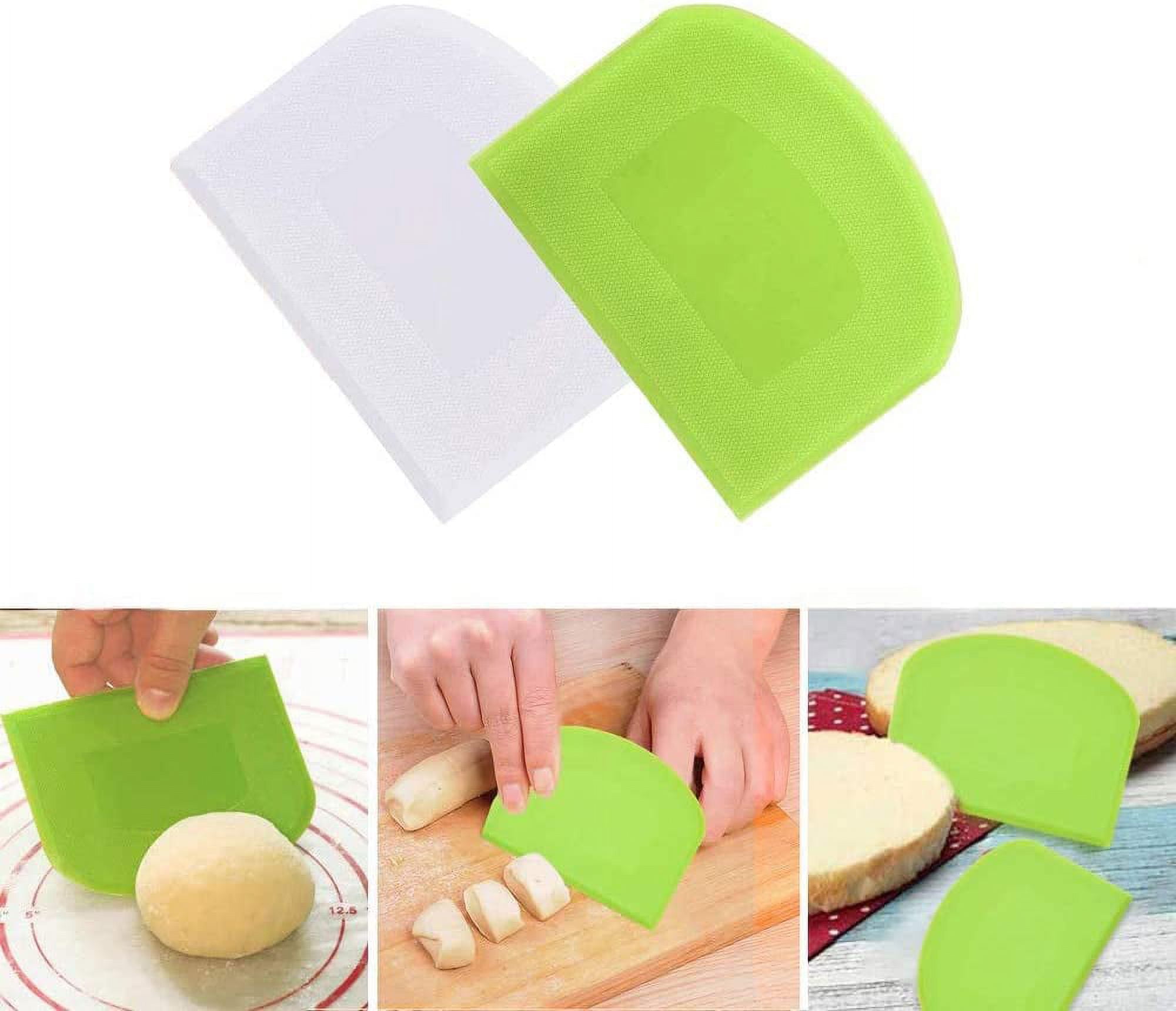 6 Pcs Cake Scraper for Food-Grade Baking Tools Plastic Dough Cutter  Multipurpose Flexible Kitchen Sc…See more 6 Pcs Cake Scraper for Food-Grade  Baking