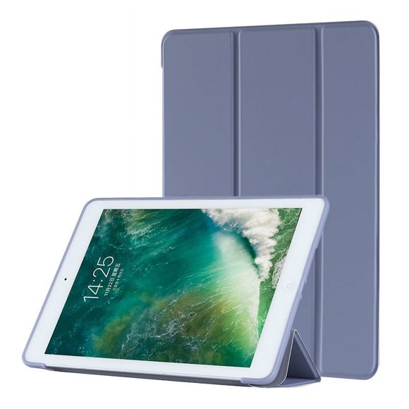 For Honor Pad 8 Case 12 inch Tri-Folding PU Leather Soft Silicone Back Stand Tablet Shell for Honor Pad 8 12" 2022 HEY-W09 Lavender Honor Pad 8 12inch