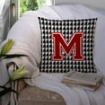 thumbnail image 3 of Monogram Letter Fabric Decorative Pillow, 3 of 4