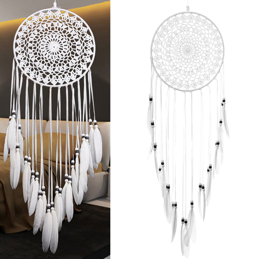 Dream Catchers Craft Decors Handmade New Ornament Traditional Gift Feathers Wall 