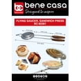thumbnail image 2 of Bene Casa Flying Sandwich Press, 2 of 7