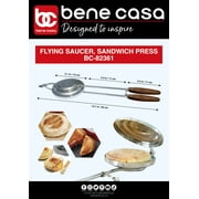 Bene Casa Flying Sandwich Press