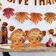 thumbnail image 5 of 20 piezas de suministros para fiestas de Acción de Gracias de otoño, platos de cena de calabaza y pavo, decoraciones de otoño, suministros para fiestas de Acción de Gracias, 5 of 5