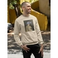 thumbnail image 2 of Masked Franklin Sweatshirt Men -Jennifer Goldberger Designs, Male 3X-Large, 2 of 4