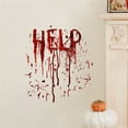thumbnail image 7 of Lilixerw Halloween Red Font Wall Stickers Decorations,Window Glass Decoration,Wall Decals,Party Supplies, 7 of 7