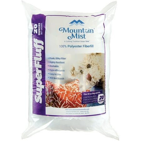 - Mountain Mist SuperFluff Polyester Fiberfill - 20 Oz.