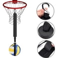 thumbnail image 3 of Volleyball Spike Trainer, Volleyball Spike Training System Compatible With Basketball Hoop, Volleyball Equipment Training Aid Improves Serving, Jumpin, 3 of 5