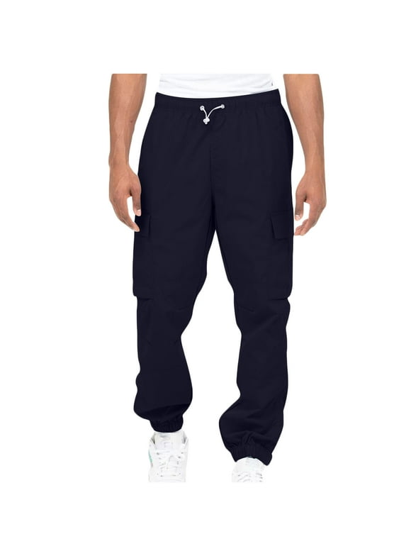 Mens Elastic Waist Pants Big And Tall