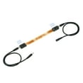 thumbnail image 1 of Flat Power Cable Female F Connector Fits Under Doors Windows Without Drilling 26cm Long F Male Camera Power Input Output Adapter Cable Extension Line, 1 of 7