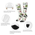 thumbnail image 4 of Picia Women Crew Soft Moisture-wicking Socks Cute Dinosaurs Pattern Design Cotton Socks, One Size fit All, 4 of 9