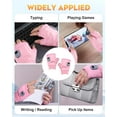 thumbnail image 6 of Rechargeable Heated Gloves, 3 Temperature Settings Electric Heating Gloves with Digital Display, Smart Thermostatic Fingerless, for Skiing, Cycling and Outdoor Work, 6 of 6