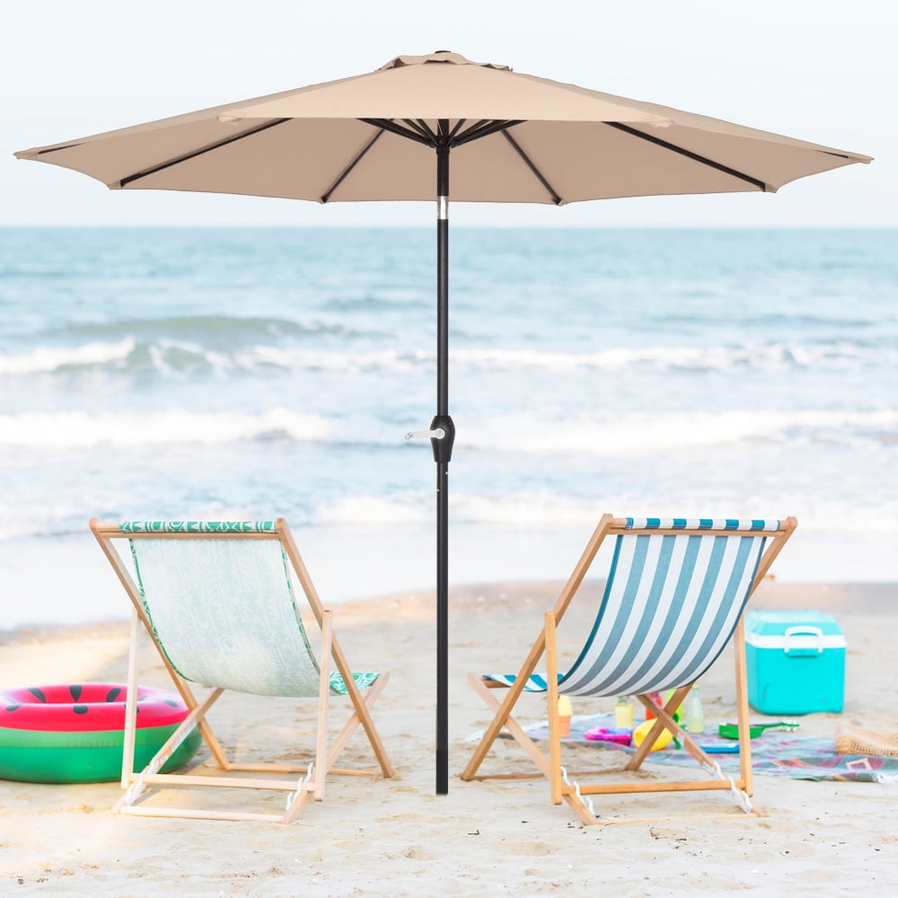 Kepooman 9FT Patio Umbrella Outdoor Market Table Umbrella, Cantilever Patio Umbrella Without Base for Garden, Lawn, Backyard & Pool, Top Color Kepooman 9FT Patio Umbrella Outdoor Market Table Umbrella, Cantilever Patio Umbrella Without Base for Garden, Lawn, Backyard & Pool, Top Color