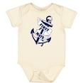 thumbnail image 3 of Inktastic First Mate with Anchor and Banner Boys or Girls Baby Bodysuit, 3 of 5