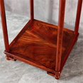 thumbnail image 4 of Soporte chino for bonsái tallado a mano, base de exhibición de madera de rama ácida roja for sala de estar interior, 4 of 7