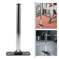 thumbnail image 1 of OUNONA Stainless Steel Wall Mounted Barbell Storage Rack for Home Gym Easy Installation Compact Design Silver, 1 of 8