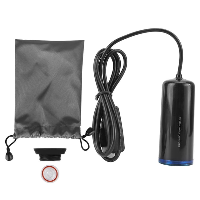 Rdeghly Automatic Compression Vacuum Pump, Mini Compression Vacuum,ABS Mini Electric Automatic Compression Vacuum Pump Machine Receiving Bag 5V