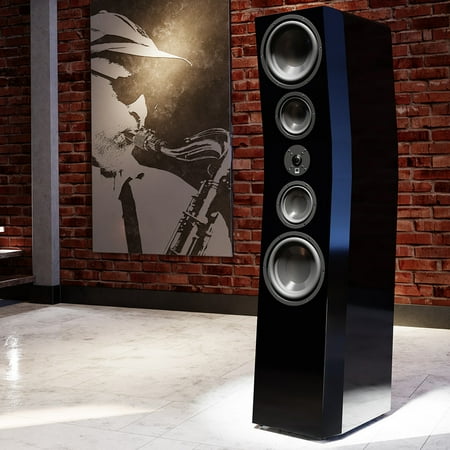 SVS - Ultra Evolution Pinnacle 3-Way Floorstanding Speaker (Each) - Piano Gloss White