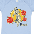 thumbnail image 4 of Inktastic Retro Hula Girl Girls Baby Bodysuit, 4 of 5