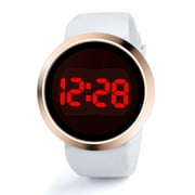 STEADY CLOTHING STEADY Fashion Waterproof Men's LED Touch Screen Day Date Silicone Wrist Watch
