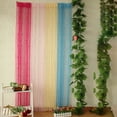 thumbnail image 6 of Bead Curtain, ,39.4" X 78.7"Room Divider Curtain, Window Door Decor, Tassel Curtain, Decorative Doorway Curtain, Crystal Bead Panel, Home Decor Curtain for Living Room Bedroom Doorway, 6 of 7