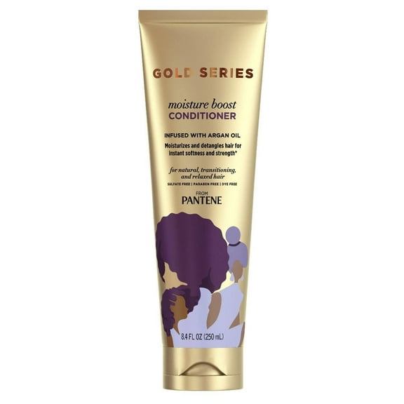 Pantene Gold Series Conditionr Moist Boost 8.4oz Tube (Pack of 3)