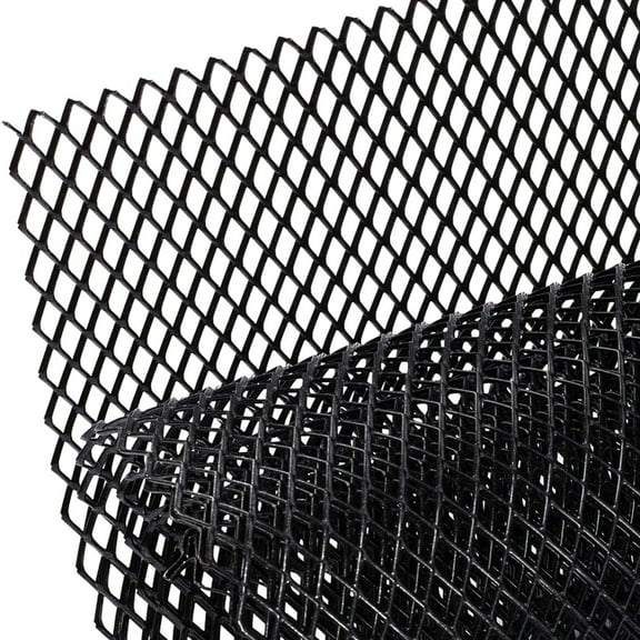 BIBABLYKE Aluminium Mesh Grille Universal Car Race Grill Net Vent Tuning for Bumpers Waterproof & Corrosion Resistant Durable