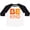 White and Black, variant on Inktastic Be Kind Logo in Orange Boys or Girls Toddler T-Shirt
