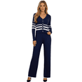 thumbnail image 1 of Set Mujer Pantalón Suéter Tejido Outfit Casual Chic, 1 of 5