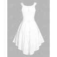 thumbnail image 3 of Vestido Talla Extra Asimétrico Lentejuelas Rosegal Vestidos casuales de talla grande, 3 of 5